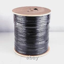 Câble Cat6 Extérieur 1000 pi. 23AWG Double Gaine Enterrement Direct Souterrain