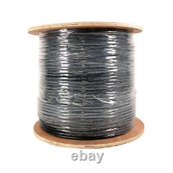 Câble Ethernet Cat6A UTP 1000FT pour extérieur, enterré directement, 10GS 23AWG en cuivre nu