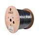Câble Ethernet Cat6 Utp 1000ft Pour Extérieur, Enterré Directement, 23awg Cuivre Nu