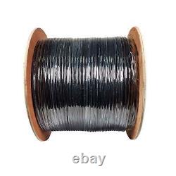 Câble Ethernet Cat6 UTP 1000FT pour extérieur, enterré directement, 23AWG cuivre nu