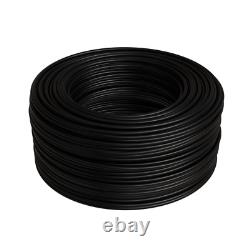 Câble Ethernet Extérieur CAT6 FTP 500FT 23AWG Résistant aux UV Filaire Solide pour Enterrement Direct