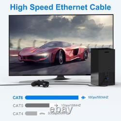 Câble Ethernet extérieur étanche et résistant aux UV de 200 pieds, 24 AWG/8, pour enfouissement direct.