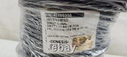Câble Genesis 120/240 VAC 18/6 toronné non blindé 500' 41585008 pour enfouissement direct