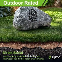 Câble audio Syston 16/2 pour enceintes, enterré en extérieur, résistant au soleil, 500 pieds