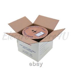 Câble coaxial RG6 à double blindage pour enterrement direct, en vrac, fil coaxial 18AWG pour satellite
