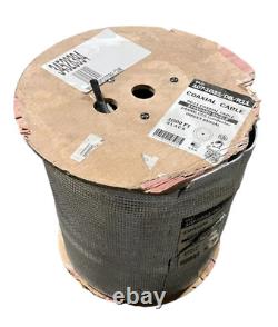 Câble coaxial RG-11 107-1032/DB/R11 pour enfouissement direct 14AWG Noir 3GHz /1000ft