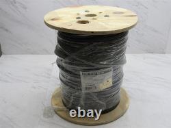 Câble d'alarme incendie Honeywell Genesis 4157 18/4C en cuivre toronné pour enterré direct noir 500 pieds