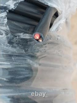 Câble d'alarme incendie noir en fil stranded pour enfouissement direct 1 000' Genesis 14/2