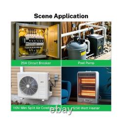 Câble d'alimentation souterrain à enfouir direct extérieur FIRMERST 12/3 UF 100ft