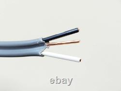 Câble d'alimentation souterrain de 250 pieds 12/2 UF-B WG à enfouir directement