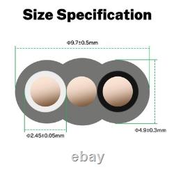 Câble d'alimentation souterrain pour enfouissement direct en extérieur FIRMERST 14/2 UF de 100/150 pieds