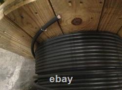 Câble d'enfouissement direct RHH RHW-2 USE-2 en cuivre XLP de calibre 3/0 AWG noir 600V