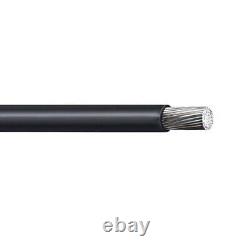 Câble d'enfouissement direct URD monobrin en aluminium 2 AWG Clemson 600V