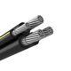 Câble D'enterrement Direct Souterrain En Aluminium Urd 1200' Dyke 2-2-2-4 (115 A) 600v