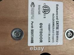Câble de commodité 5eout244rb à enfouissement direct, bobine de 500 pi
