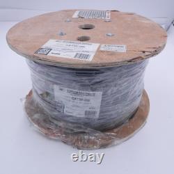 Câble de cuivre massif à enfouir direct Cat5 24AWG 4 paires torsadées 1000' bobine SCP