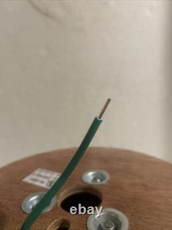 Câble de fil d'alimentation souterrain à enfouir direct 500' 12/1 Vert 12 AWG Solide UF/TWU