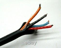 Câble de fil noir TC-ER THHN pour enfouissement direct 12AWG 4/C (150 pieds) 600V
