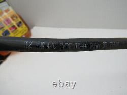 Câble de fil noir TC-ER THHN pour enfouissement direct 12AWG 4/C (150 pieds) 600V