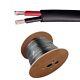 Câble De Haut-parleur Audio Extérieur 500 Pieds 14awg 14/2 Fil De Enterré Lourd Noir