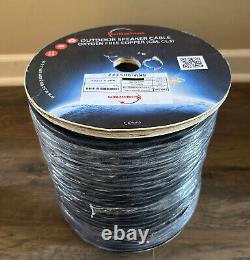 Câble de haut-parleur de 500 pieds 12AWG 12/4 extérieur CL3 enfoui direct en fil de cuivre sans oxygène