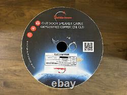 Câble de haut-parleur de 500 pieds 12AWG 12/4 extérieur CL3 enfoui direct en fil de cuivre sans oxygène