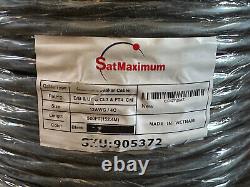Câble de haut-parleur de 500 pieds 12AWG 12/4 extérieur CL3 enfoui direct en fil de cuivre sans oxygène