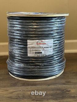 Câble de haut-parleur de 500 pieds 12AWG 12/4 extérieur CL3 enfoui direct en fil de cuivre sans oxygène