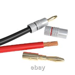 Câble de haut-parleur extérieur en vrac 12AWG CL3 directement enterré Lot de fil de cuivre sans oxygène