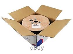 Câble de haut-parleur extérieur enfoui directement de 496 pieds 16/4 AWG UV CL2 Wire Audio