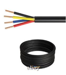 Câble de sécurité d'alarme extérieur 500 ft CL2 18AWG, 22AWG fil solide pour enfouissement direct LOT