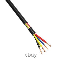 Câble de sécurité d'alarme extérieure de 500 pieds 18AWG SOLID CCA 18/4 pour enfouissement direct en vrac