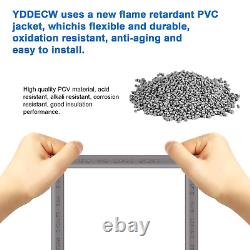 Câble électrique de 12/2 UF-B 100FT 100% cuivre pur 12AWG 2 enfouissement direct