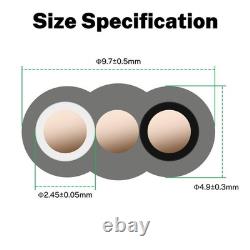 Câble électrique enterré direct 100ft UF de plein air listé 14/2 fiable