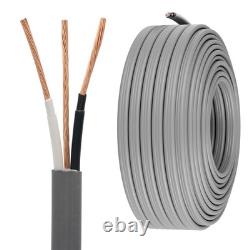 Câble en cuivre multibrin de 100 pieds pour enterrement direct en extérieur 12/2 UF