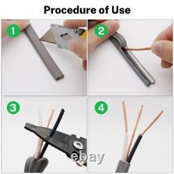 Câble en cuivre stranded de 100 pieds pour enfouissement direct extérieur 12/2 UF