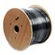 C&acirc;ble Ext&eacute;rieur Blind&eacute; Cat6 Ftp &agrave; Enfouissement Direct 1000 Pi Noir