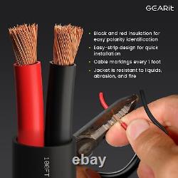 Câble haut-parleur GearIT 10/2 de 100 pieds 10AWG pour extérieur à enterrer directement dans le sol