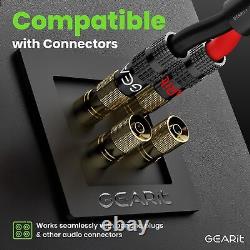 Câble haut-parleur GearIT 10/2 de 100 pieds 10AWG pour extérieur à enterrer directement dans le sol