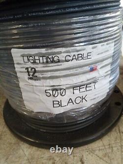 Câble paysager enfoui à basse tension, blindé Regency Wire 12/2, bobine de 500 pieds