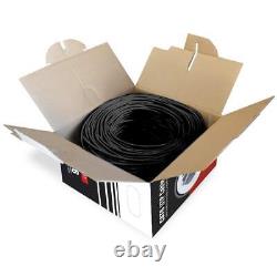 Câble solide extérieur direct enfoui Dripstone DS612 500ft CAT6 23AWG étanche
