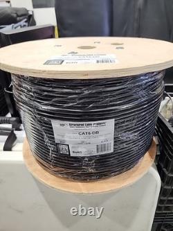 Câble structuré 1000' Cat6-DB 23/4 paires Cat 6 pour enfouissement direct 550 MHz cuivre massif UTP