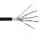 Câbles Direct En Ligne 1000ft Enfouis Directement Cat5e Ftp Blindé Extérieur 24 Awg U
