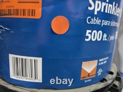 Cerrowire 500 pieds. 18/7 Fil de cuivre solide noir pour arrosage tout neuf