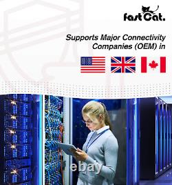 Chat rapide. Câble Cat6 à enterrement direct en extérieur, classé CMX, imperméable, barre solide de 23AWG