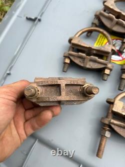 Clamp de mise à la terre directe en cuivre 2/0 STR 2-2 3/8 tige GAR1826