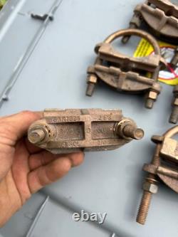 Clamp de mise à la terre directe en cuivre 2/0 STR 2-2 3/8 tige GAR1826