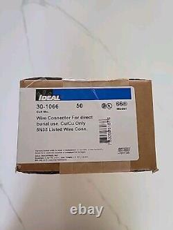 Connecteur de fil Ideal 30-1066 pour utilisation en enterrement direct (Boîte de 50), NEUF