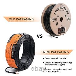 Éclairage paysager basse tension en cuivre 16/2 pour l'extérieur avec enfouissement direct