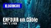 &Eacute;lectricit&eacute; Enterrer Un C&acirc;ble Dans Le Jardin Sans Mini Excavateur Et Sans Casser Le Sol